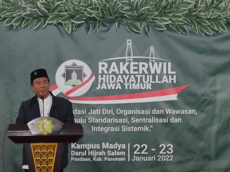 Sekjen DPP Hidayatullah Buka Rakerwil DPW Hidayatullah Jawa Timur
