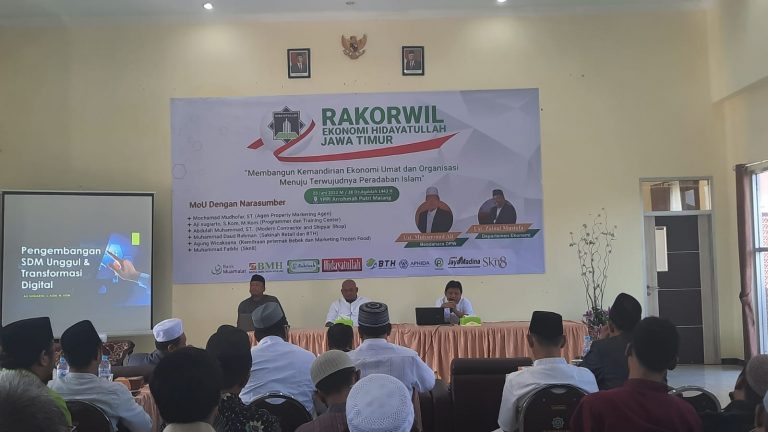 Akselerasi Kemandirian Ekonomi, DPW Hidayatullah Jawa Timur laksanakan Rakorwil