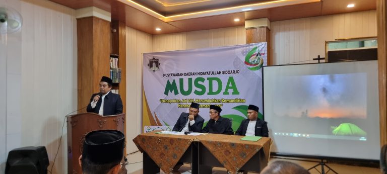 MUSDA Hidayatullah Sidoarjo Soroti Peluang Besar Pengembangan Pendidikan