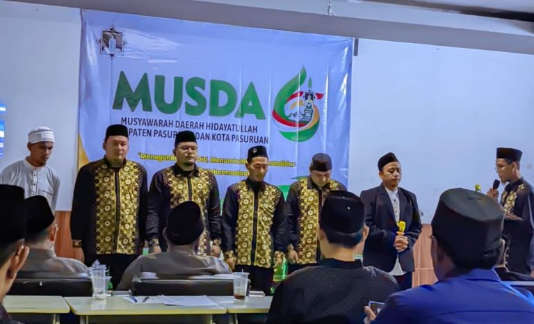 DPW Hidayatullah Jatim Dorong Rejuvenasi, DPD Pasuruan Didominasi Kader Muda