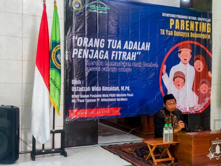 Menjaga Fitrah Anak Melalui Pendidikan Berbasis Wahyu, DPD Hidayatullah Bojonegoro Gelar Seminar Parenting