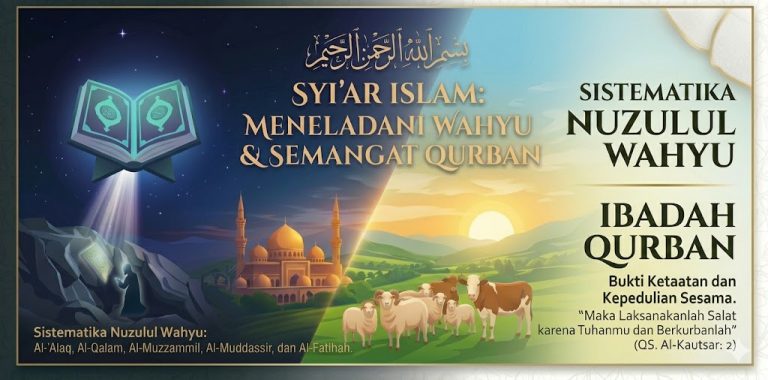 Qurban dan Spiritualitas Kader: Antara Ibadah Qurban, Perkaderan Dan Sistematika Nuzulul Wahyu (SNW) Terjalin