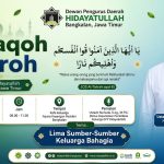 DPD Hidayatullah Bangkalan Bedah Lima Sumber Keluarga Bahagia di Halaqoh Usroh