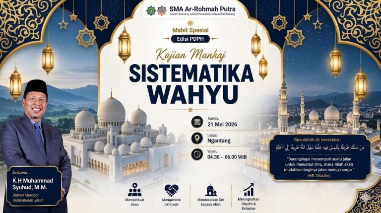 Suntik Manhaj Sistematika Wahyu, Cara Hidayatullah Kota Malang Cetak Pemimpin Berkarakter