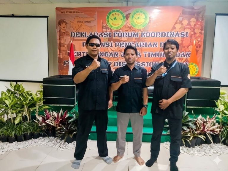 Perkuat Sinergi Kebencanaan, SARHID Jatim Hadiri Forum Koordinasi Potensi Pencarian dan Pertolongan (FKP3)
