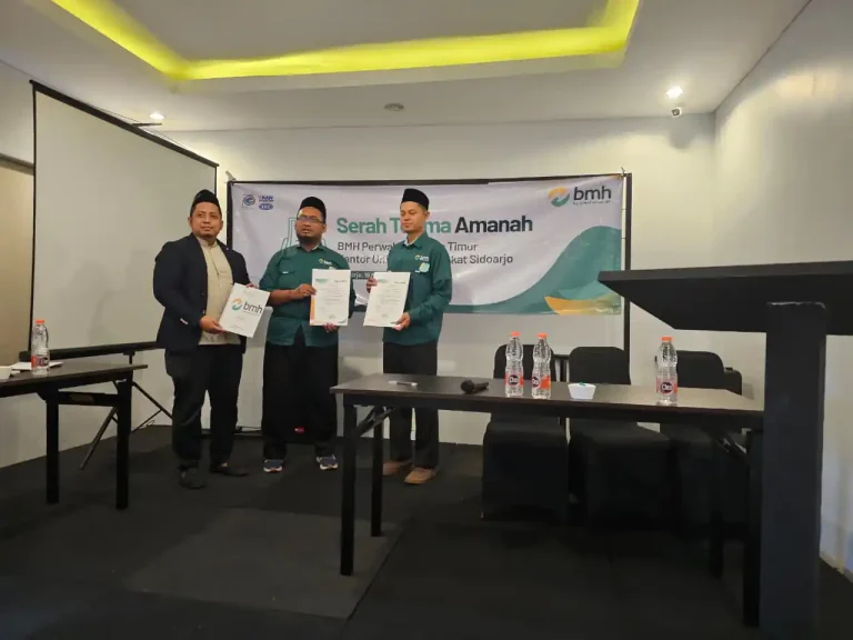 Estafet Kepemimpinan BMH Sidoarjo Berganti, Komitmen Perluas Manfaat Zakat