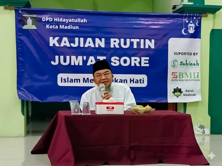 Sejukkan Hati dengan Nilai Keislaman, DPD Hidayatullah Kota Madiun Intensifkan Kajian Rutin Jum’at Sore