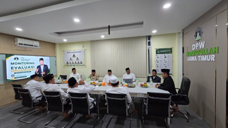 DPW Hidayatullah Jatim Rampungkan Validasi Data dalam Monev Semester Ganjil 2026